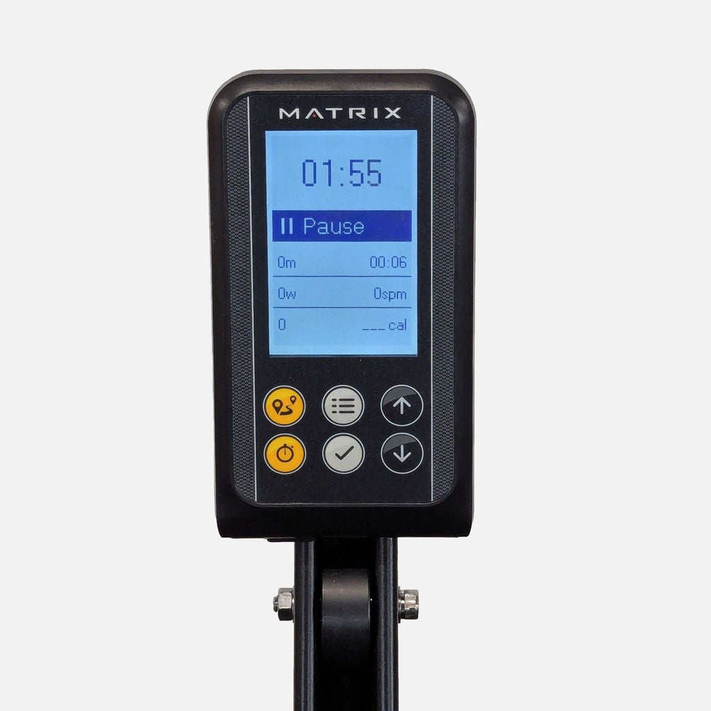 Matrix Premium Rowing Machine with Digital Display - Gym Equipment