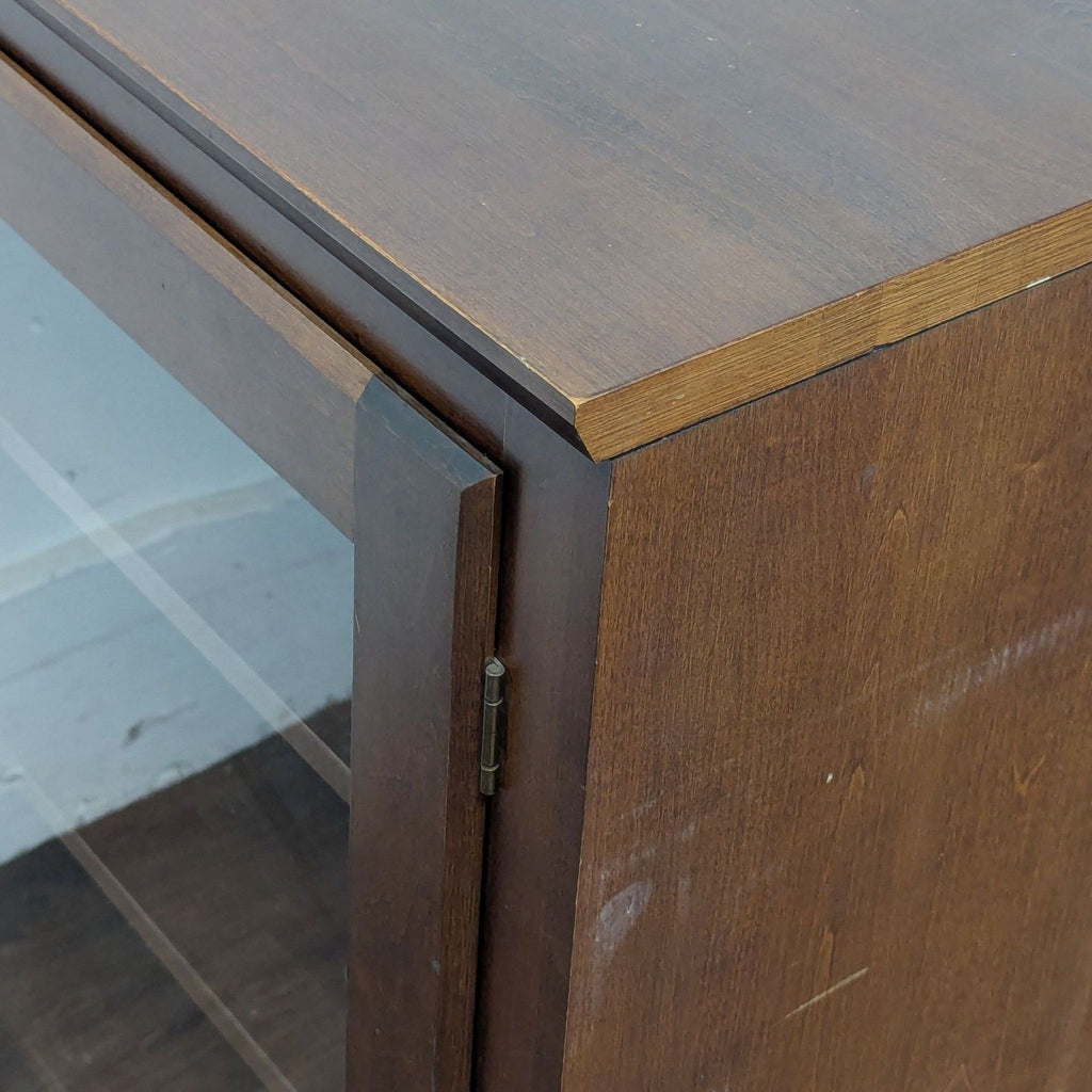 Vintage Ethan Allen One Drawer Media Cabinet