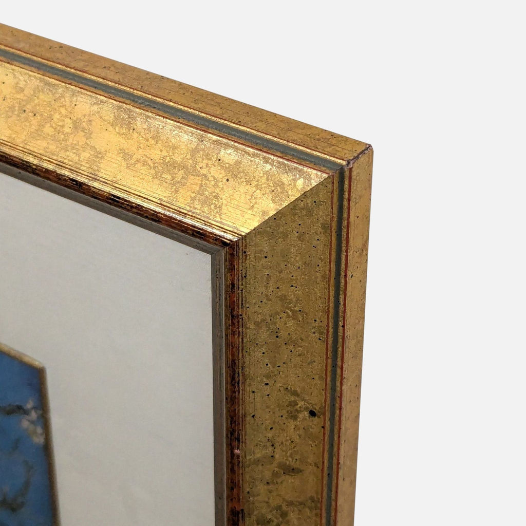 Van Gogh “Almond Blossom” Framed Print – Classic Wall Art in Gold Frame