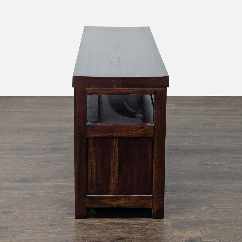 Japanese Storage Cabinet with Sliding Doors
