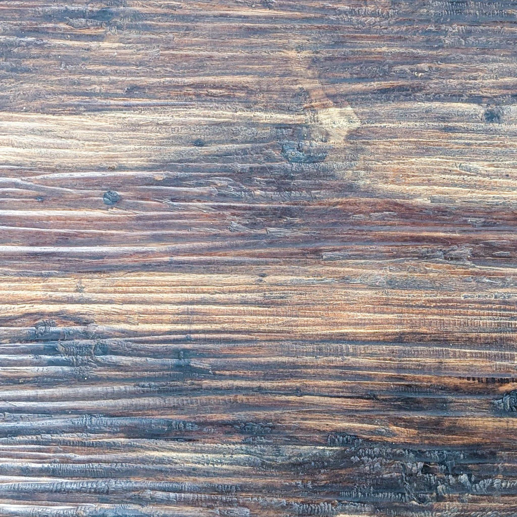 Rustic Wood Two Drawer Coffee Table