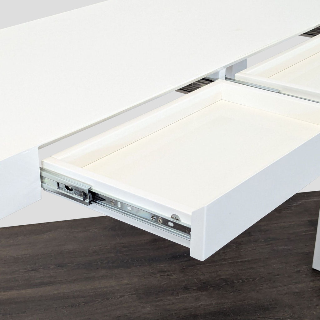 West Elm Parsons White Console