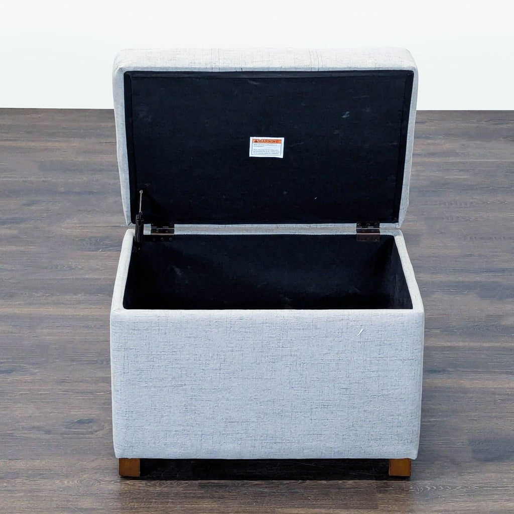 Threshold Essex Single Storage Ottoman