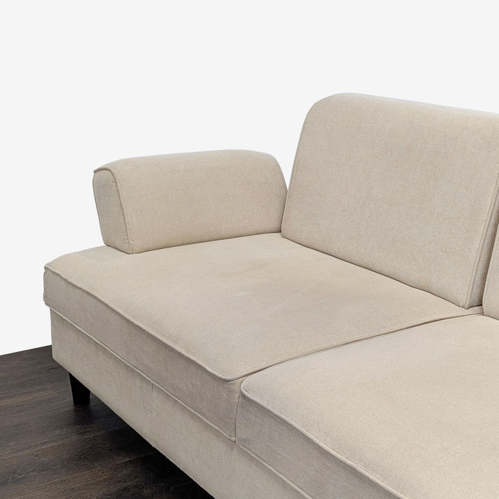Shermag Canada 3-Seat Beige Sofa – Modern and Comfortable