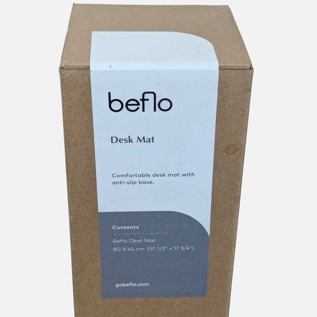Beflo Modern Desk with Cable Management and Wood Finish