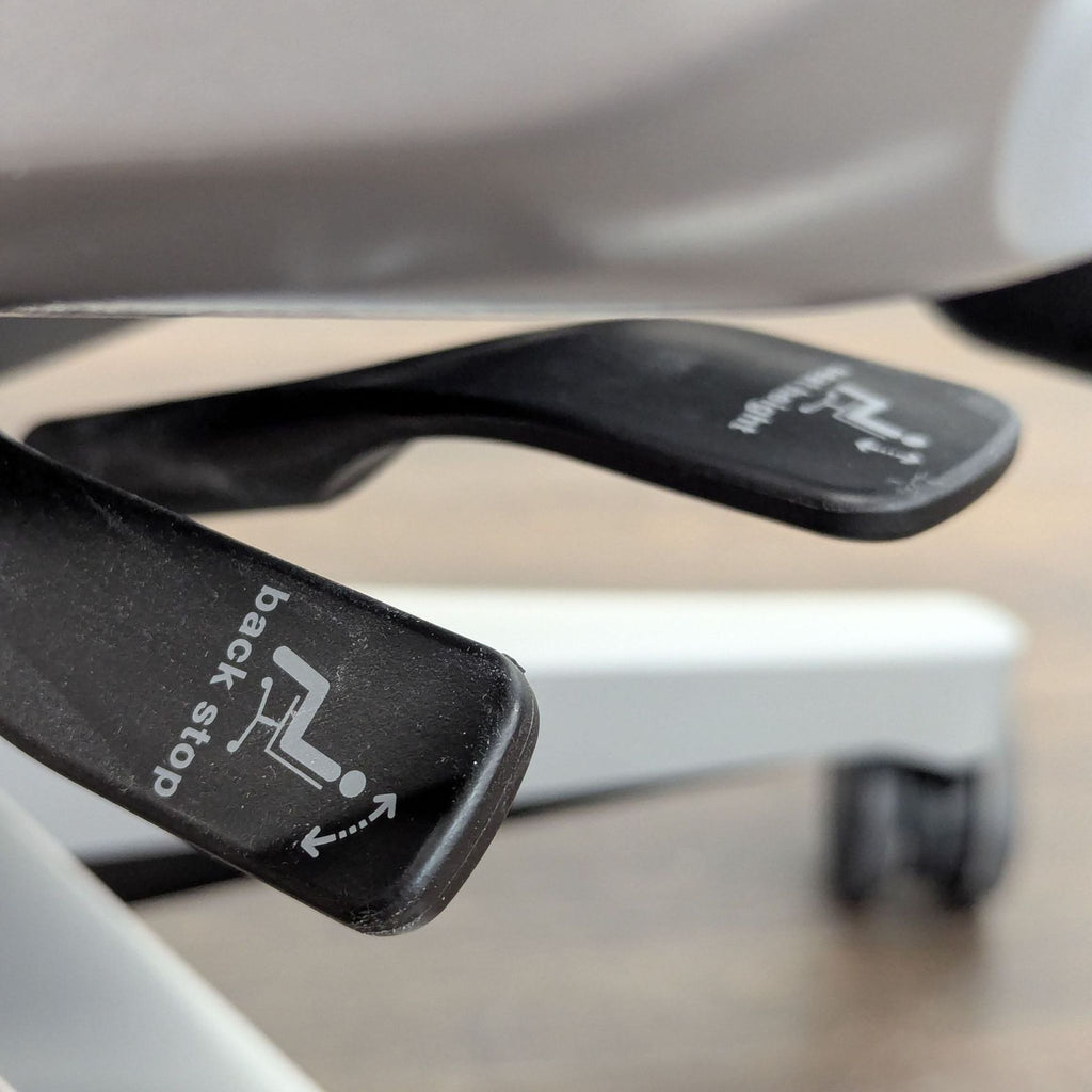 Steelcase Amia Black Ergonomic Office Chair with Adjustable Arms