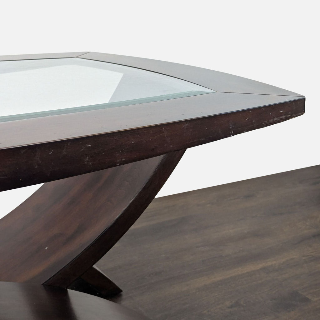Magnussen Home Furniture Helix Rectangular Cocktail Table