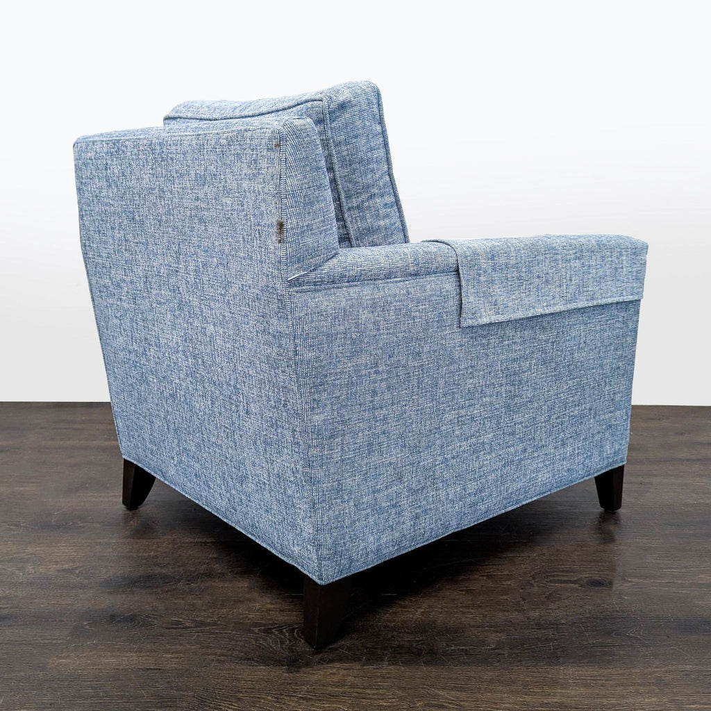 Ethan Allen Glen Blue Modern Lounge Chair - Accepted Offer (29.71% discount)