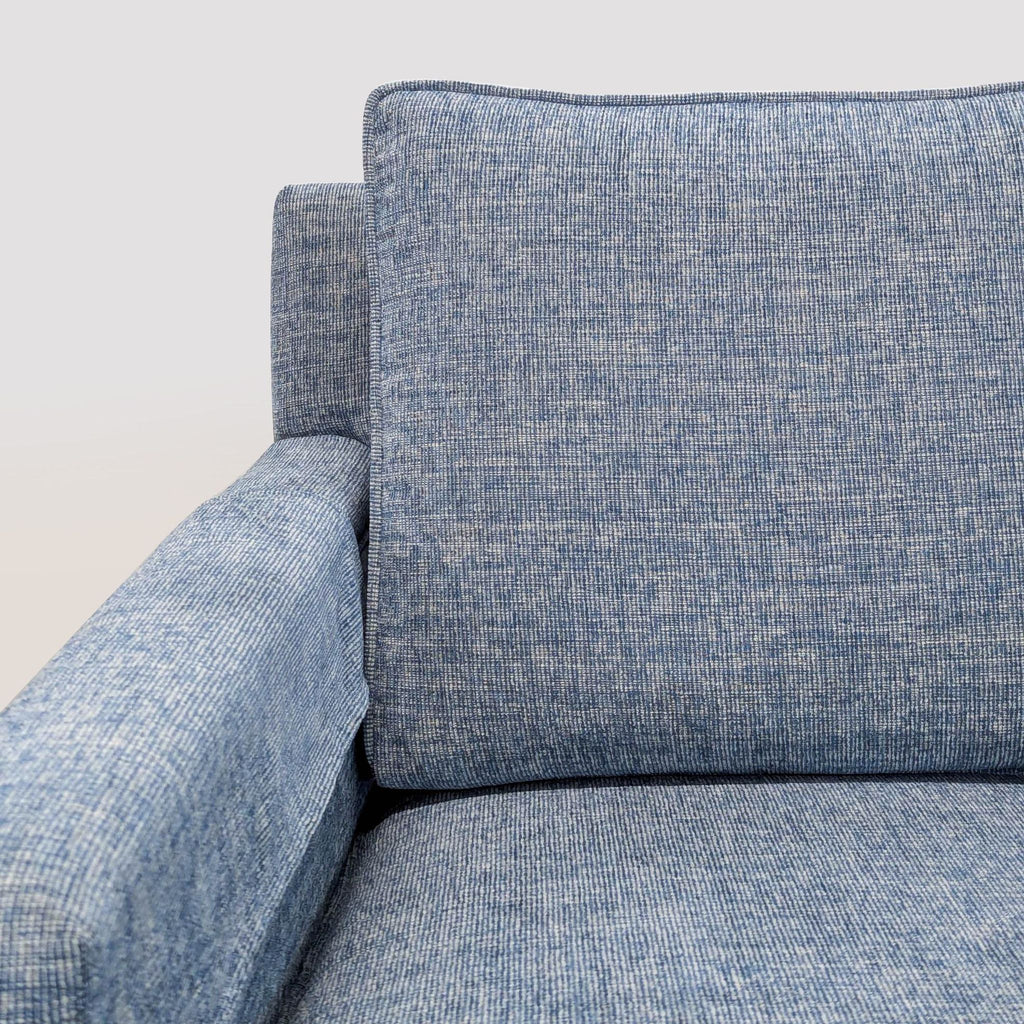 Ethan Allen Glen Blue Modern Lounge Chair - Accepted Offer (29.71% discount)