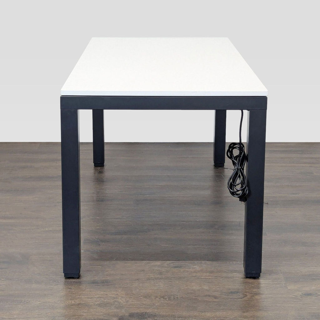 Room and Board Parsons Electric Adjustable Height Desk – Simple Modern Design