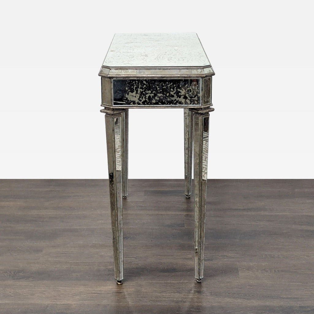 Currey & Company Mirrored Console Table