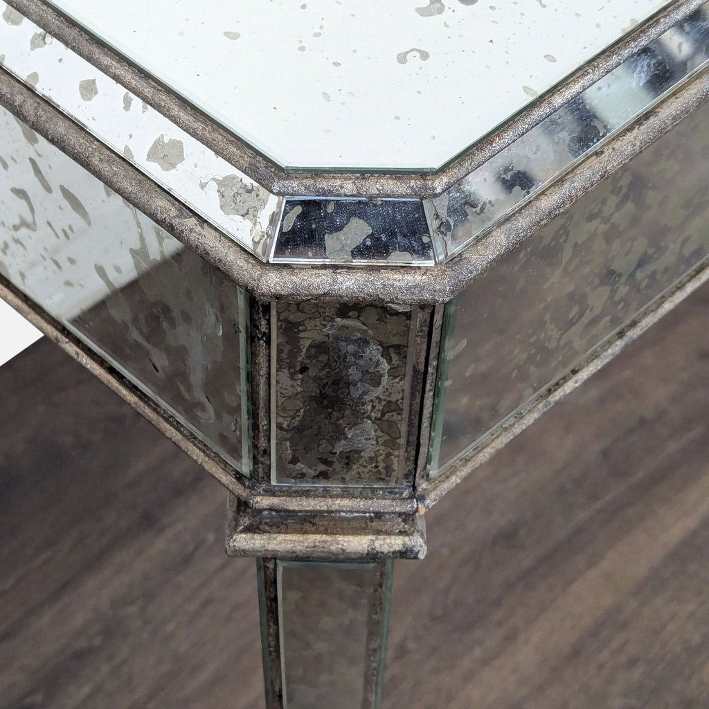 Currey & Company Mirrored Console Table