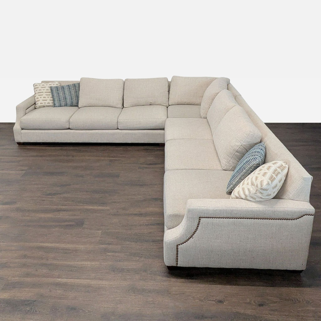 (same sectional as above)
Sectional - Baldwin Natural - Variations Option A

gently used, like new

Original purchase price: $5,191.99
Purchase date: Jan 2022