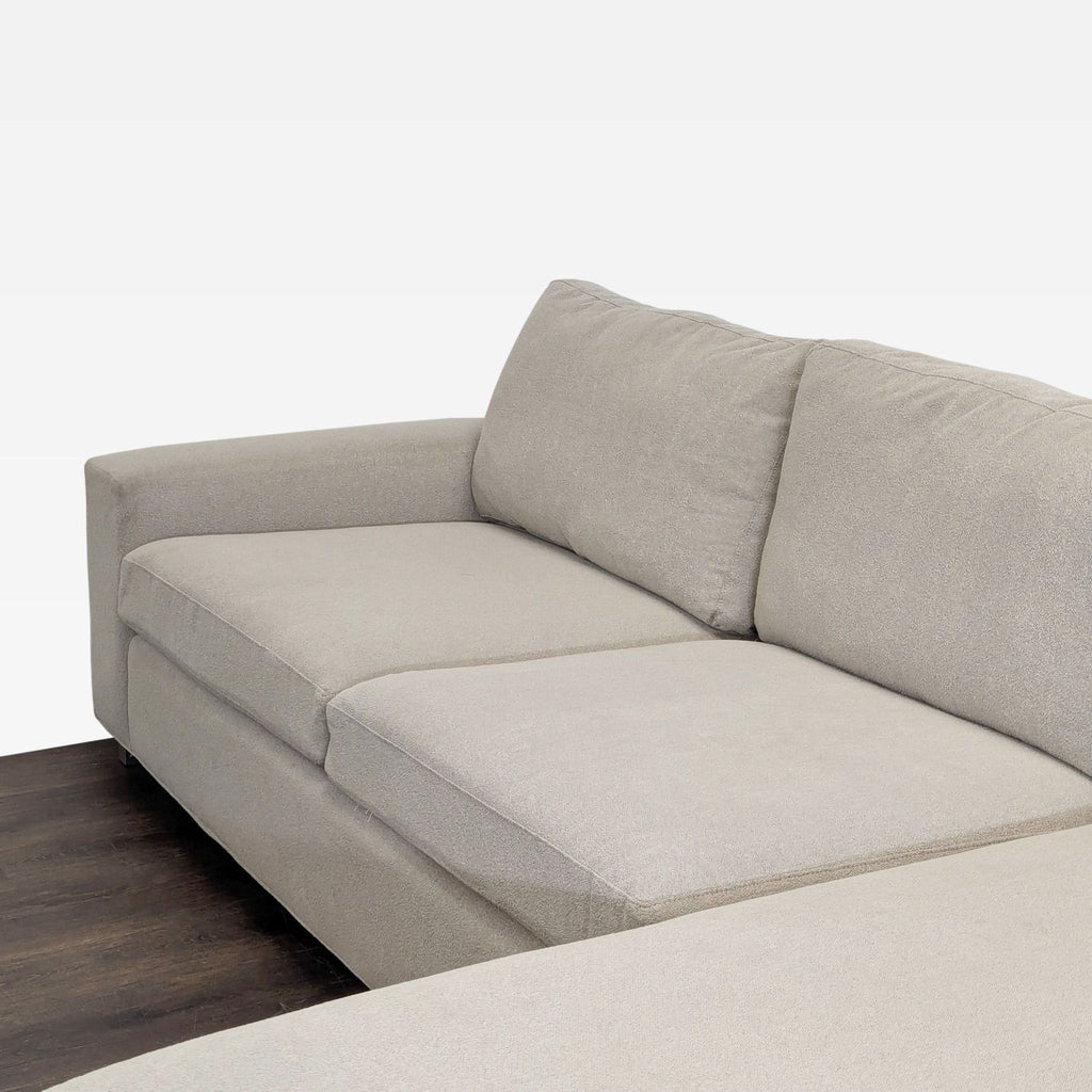 Room & Board Modern Sectional Sofa with Right Chaise