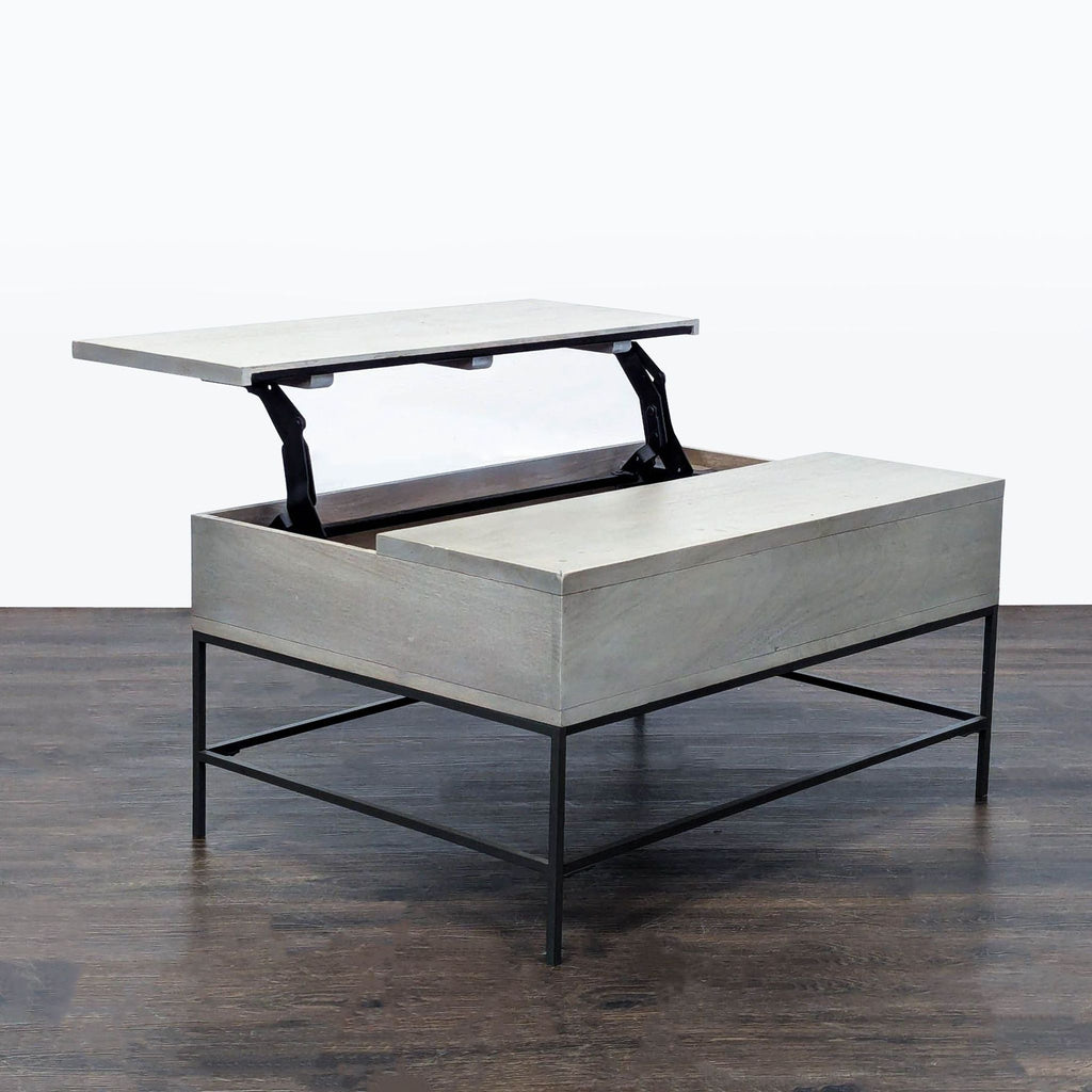 3. Elegant coffee table by West Elm, ideal accent piece for modern living rooms.