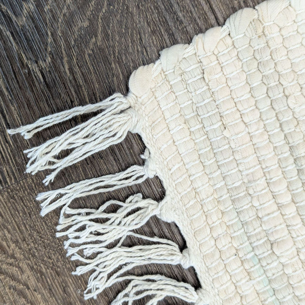 Safavieh Montauk 9’x6’ Blue and Black Hand-Woven Area Rug, Modern Striped Design