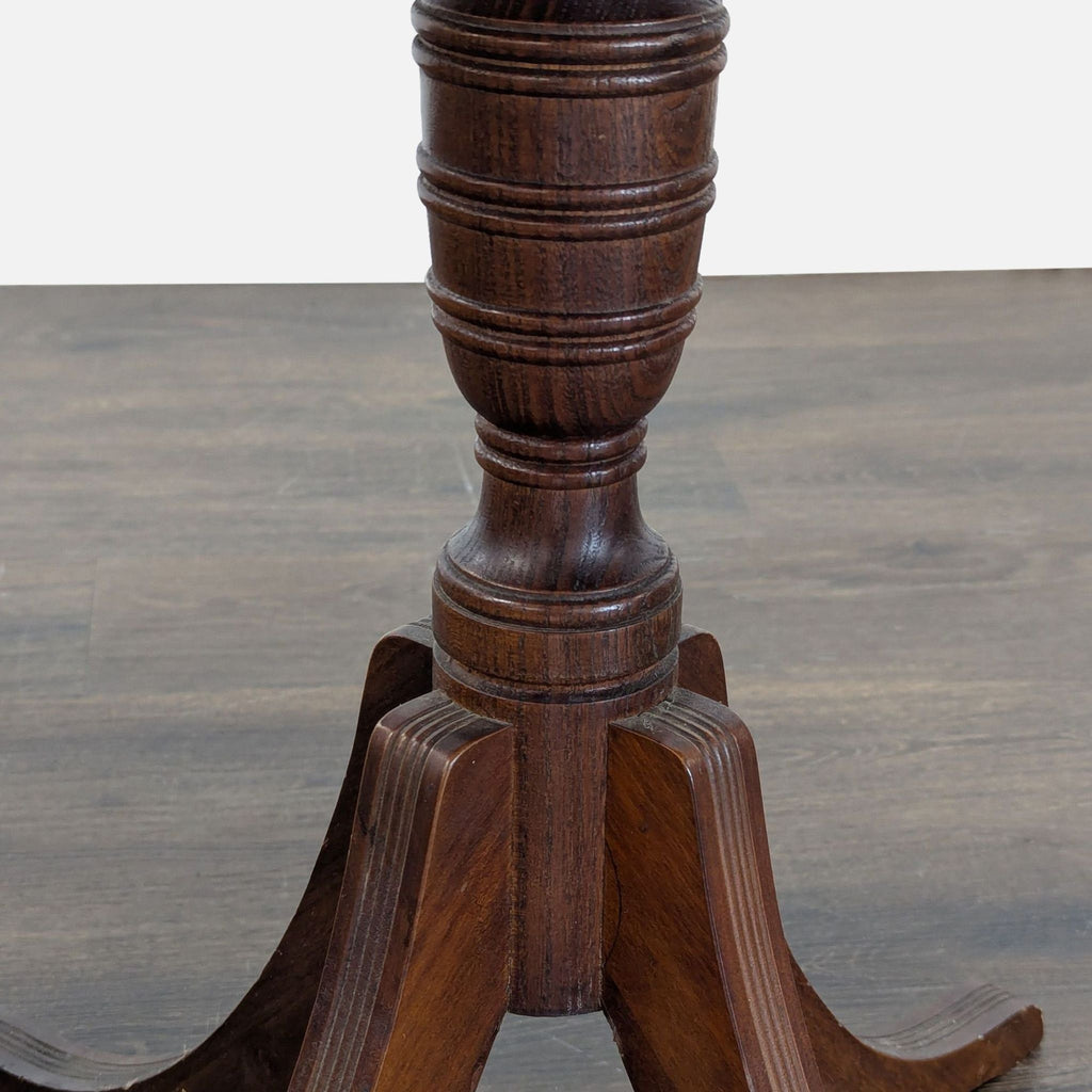 Barker Brothers Drum Pedestal End Table