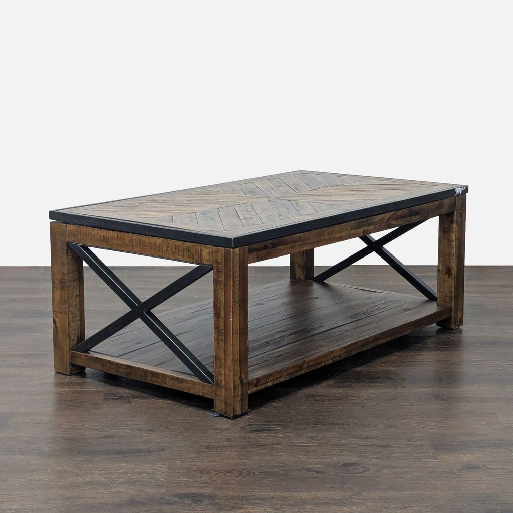 Rustic Lift-Top Coffee Table