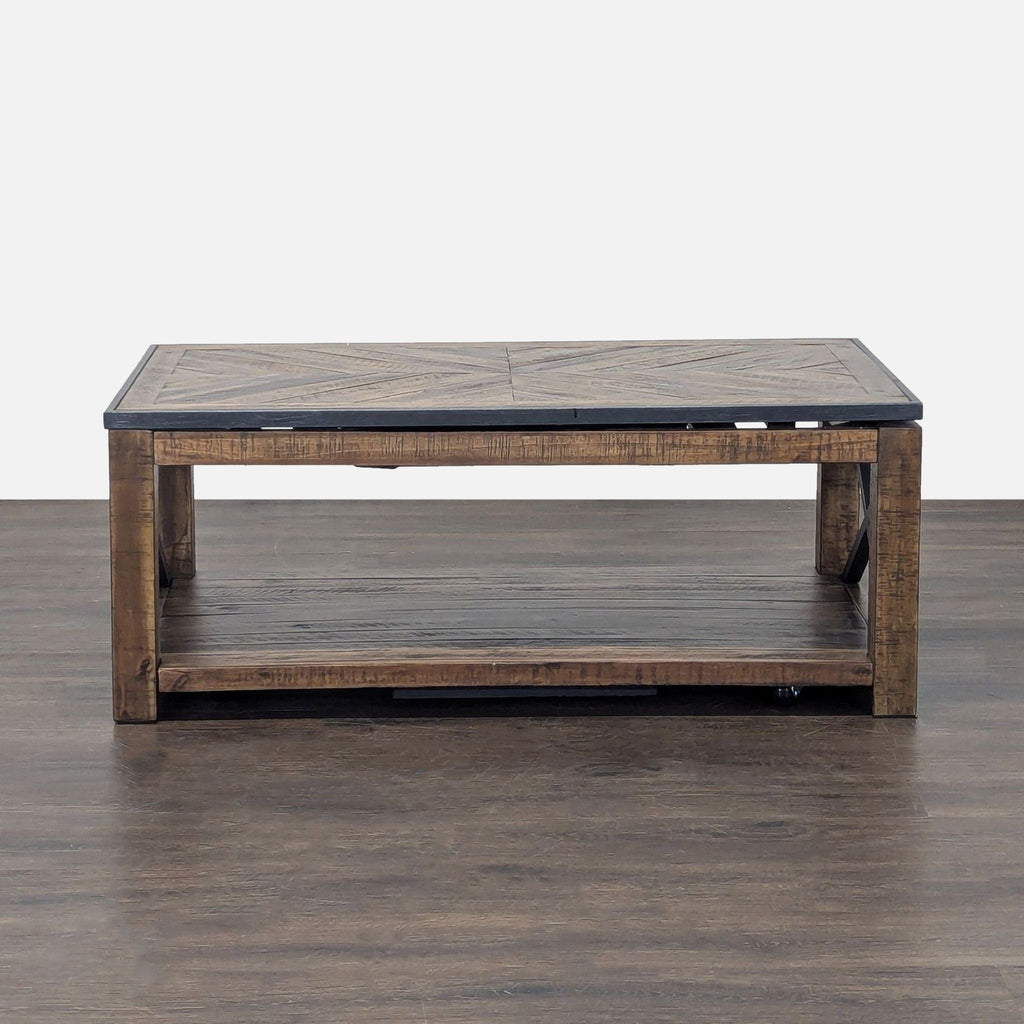 Rustic Lift-Top Coffee Table