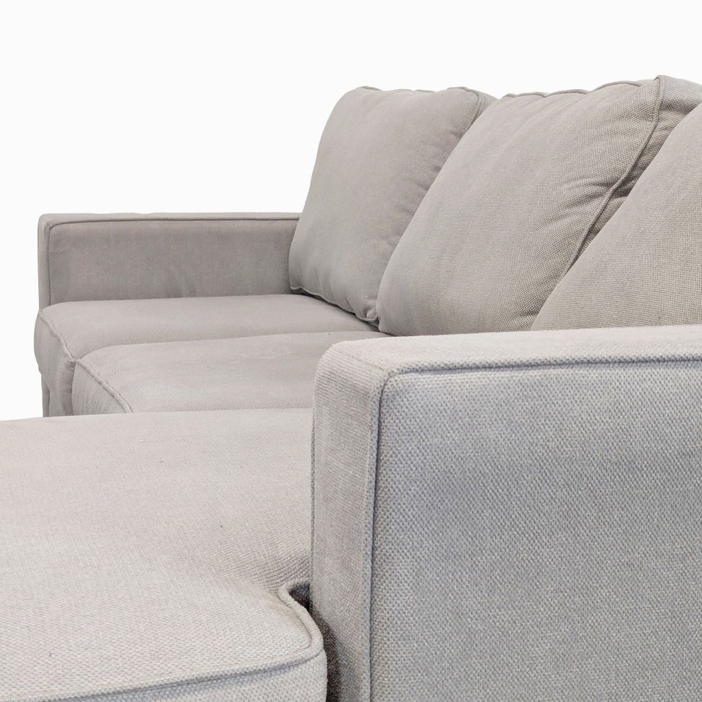 Modern 3-Seat Sectional Sofa with Chaise Lounge - Accepted Offer (25.05% discount)