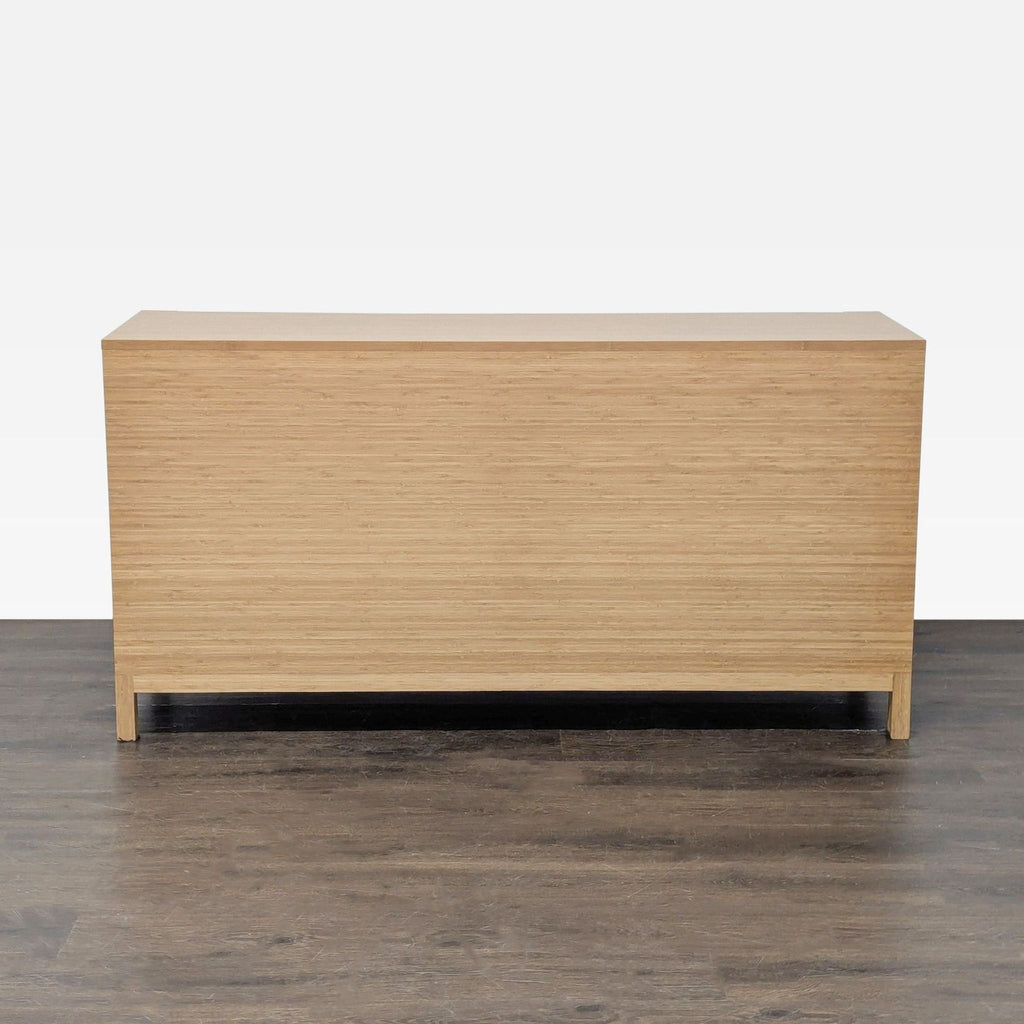 2. Greenington eco-friendly bamboo dresser featuring clean lines and spacious storage.