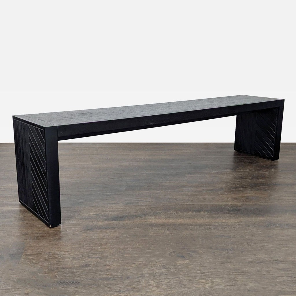 Crate & Barrel Dunewood Dining Bench