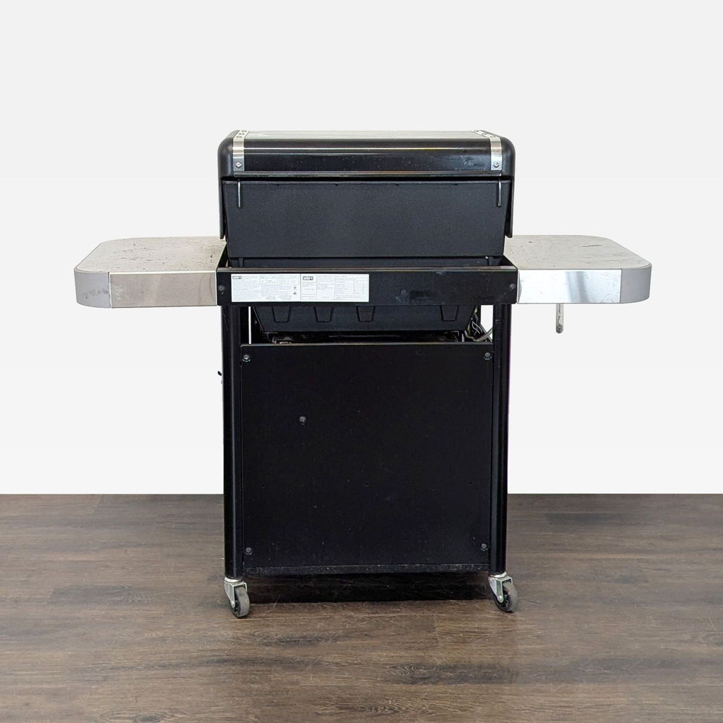 Weber Genesis 3-Burner Gas Grill with Stainless Side Shelves