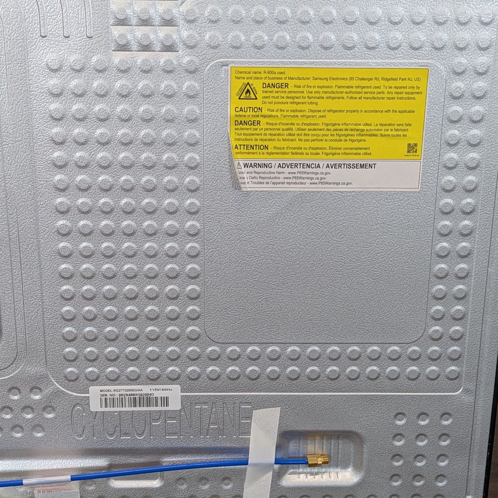 Samsung Side-by-Side Refrigerator with Water Dispenser - Stainless Steel