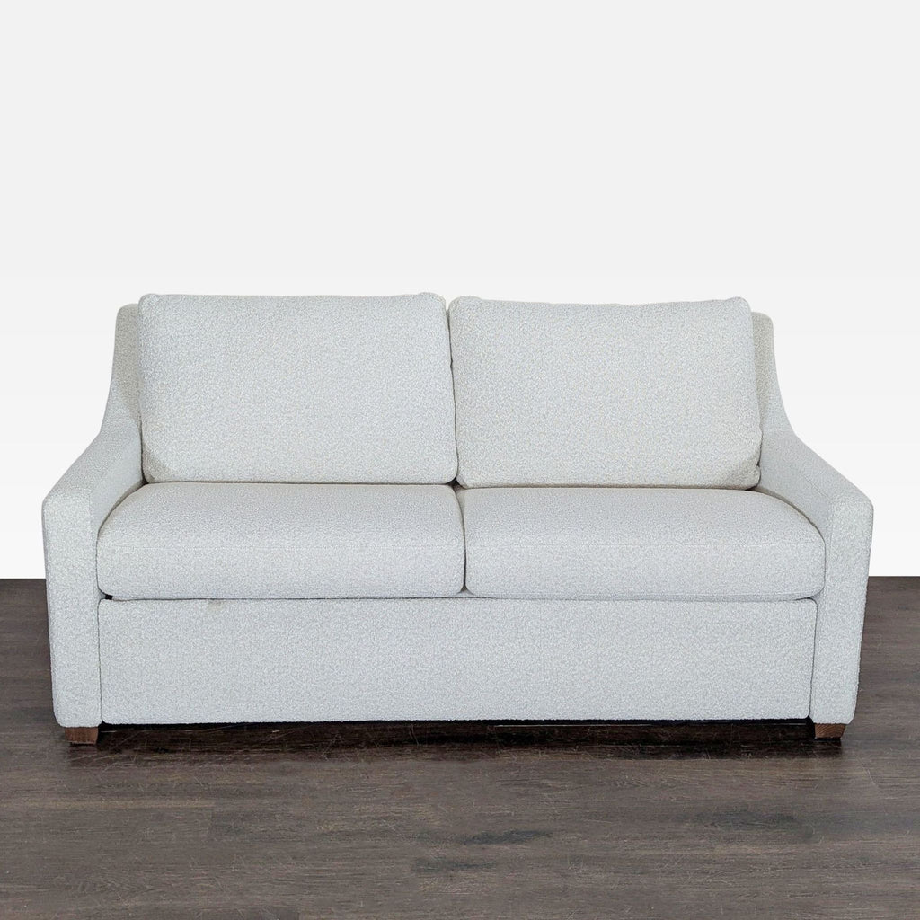 American Leather Perry Modern Sleeper Sofa with Fold-Out Bed - Light Fabric - Accepted Offer (26.25% discount)