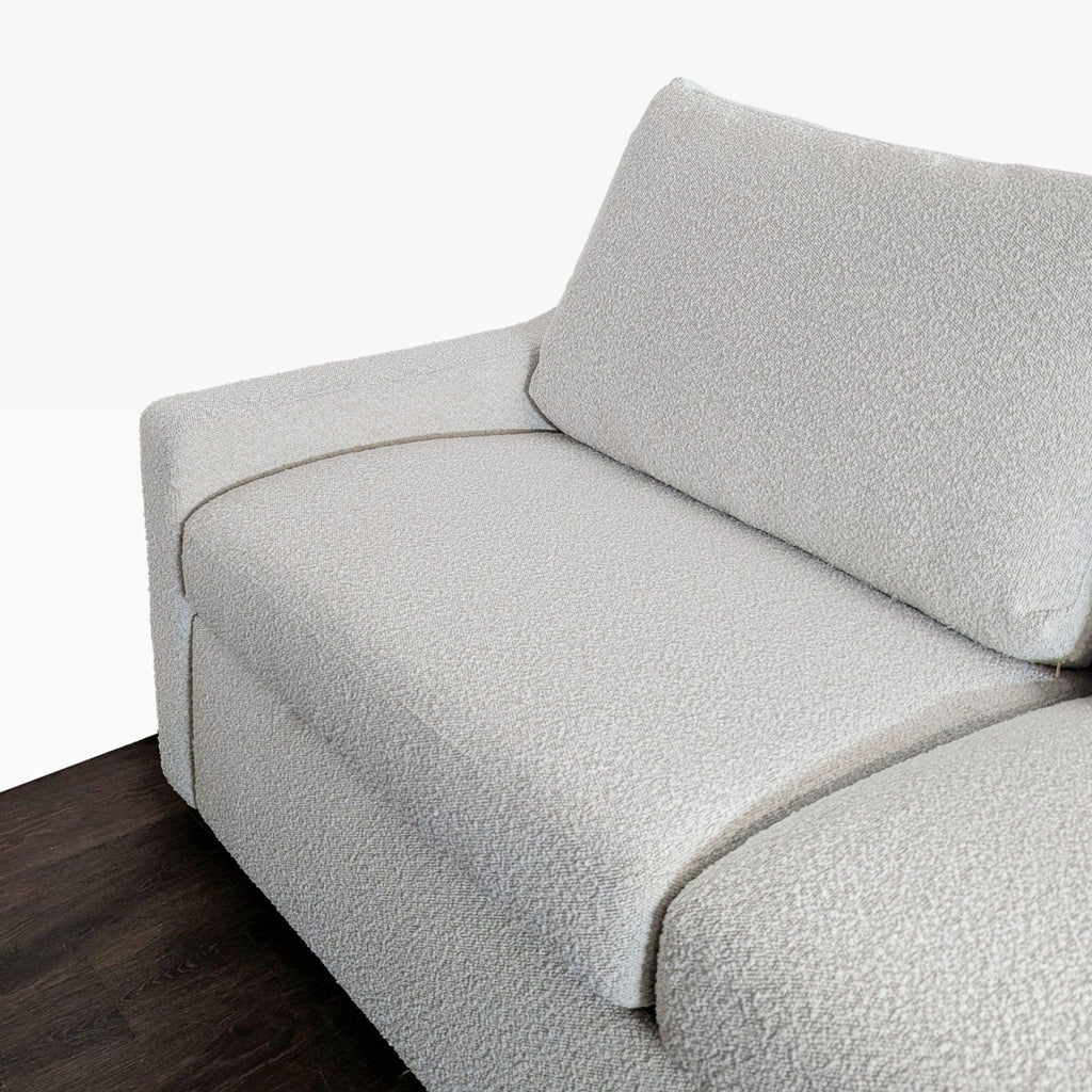 American Leather Perry Modern Sleeper Sofa with Fold-Out Bed - Light Fabric - Accepted Offer (26.25% discount)