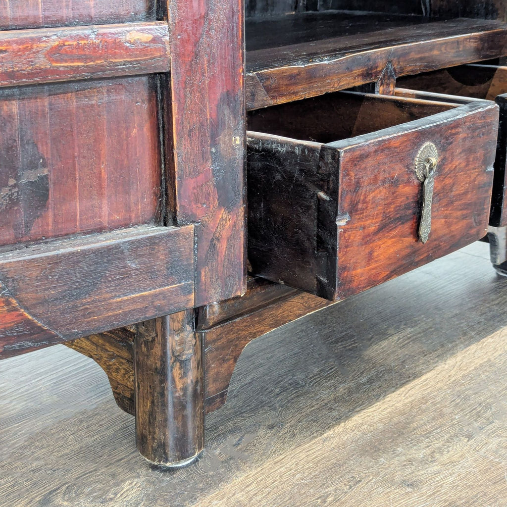 Vintage Chinese Cabinet with Two Drawers and Shelf - Accepted Offer (12.90% discount)