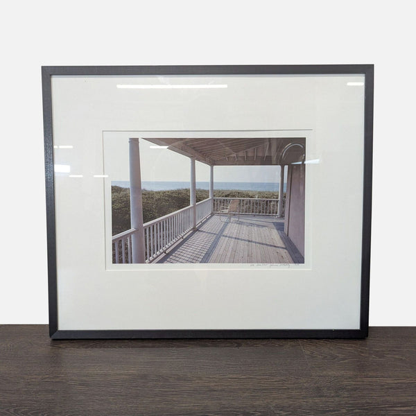 Sea View Signed & Numbered Print by Johnna McCarthy (1989) – Framed Art