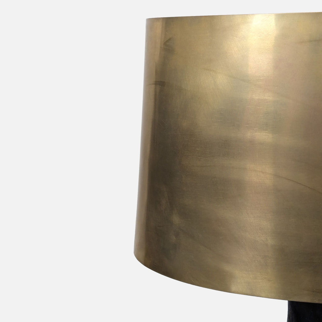 Visual Comfort Armato Modern Black Table Lamp with Brass Shade  - Accepted Offer (25.29% discount)