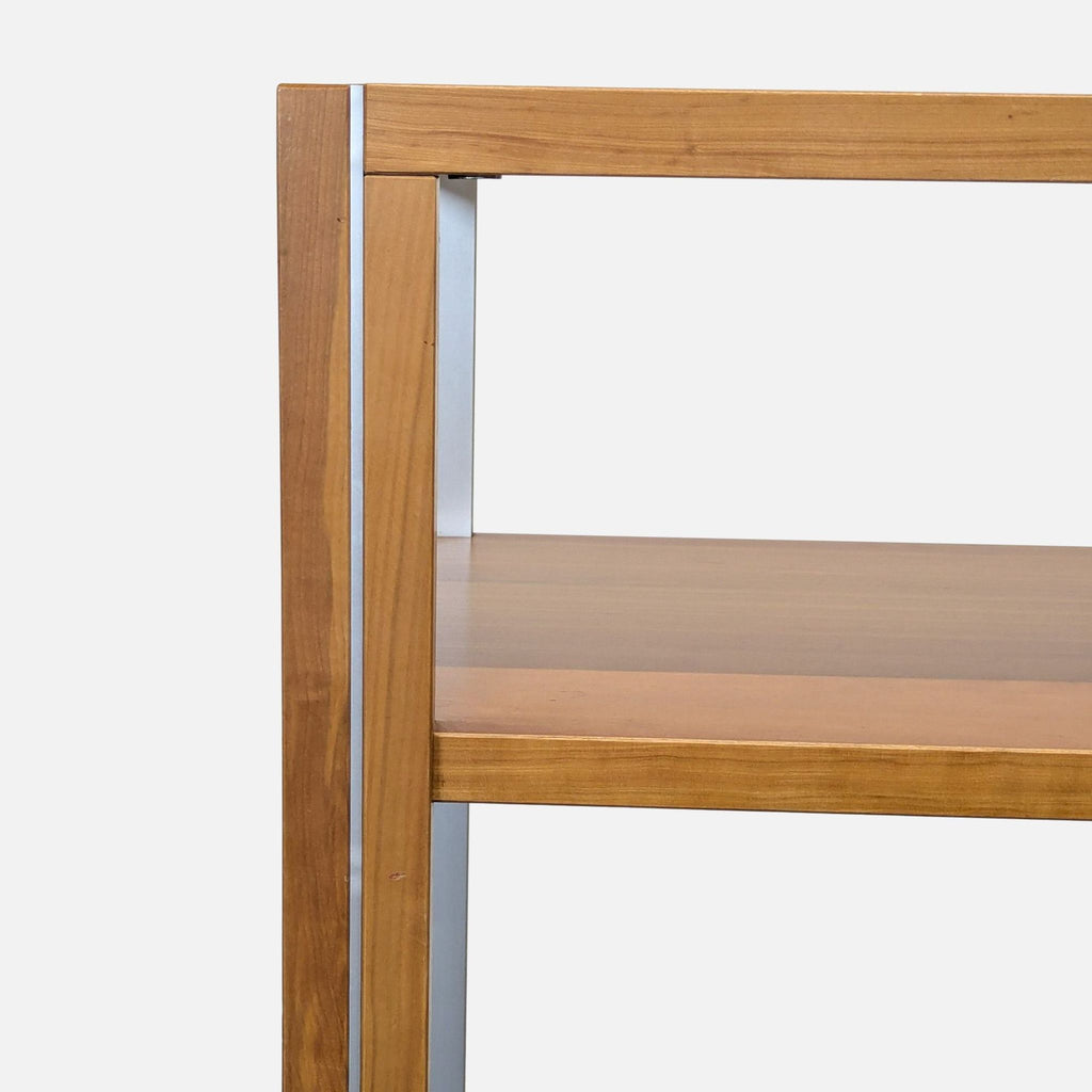 Gangso Mobler Glass and Wood Console Table