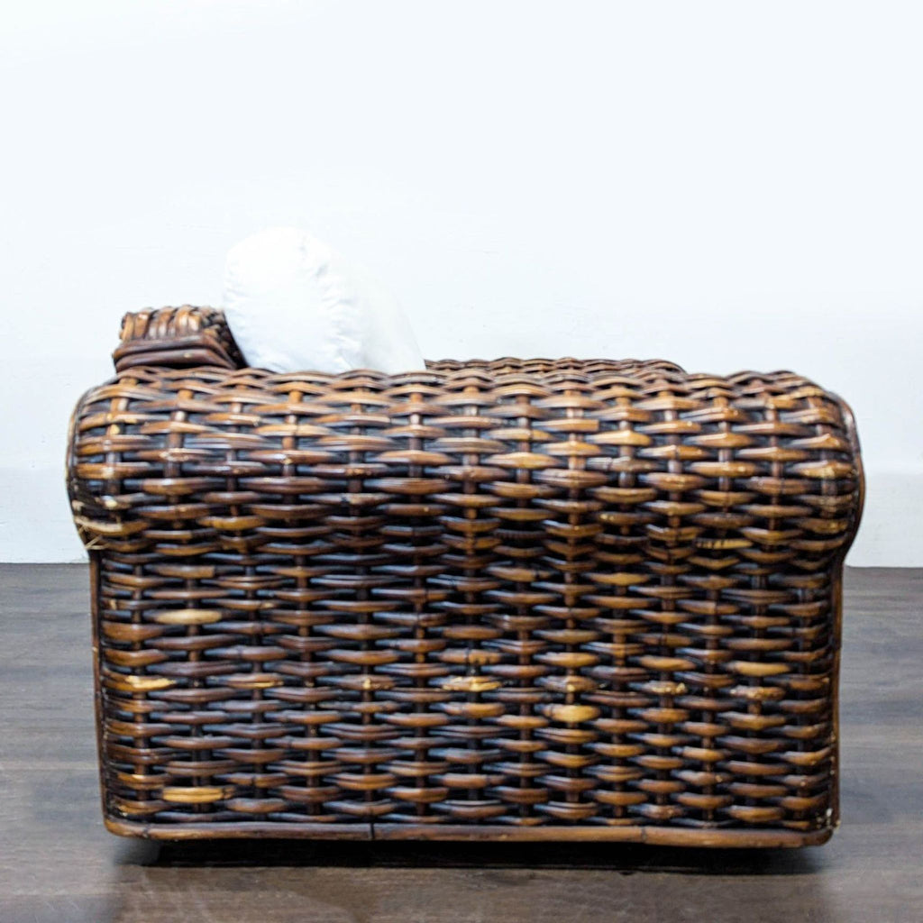 2. Elegant contemporary lounge seating with soft fabric, designed for comfort and style in lounge areas.