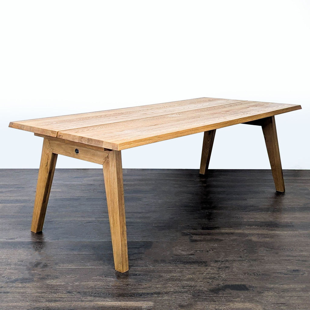 Table leaves measuring 19.5 inches each, used to extend total table length to 125 inches.