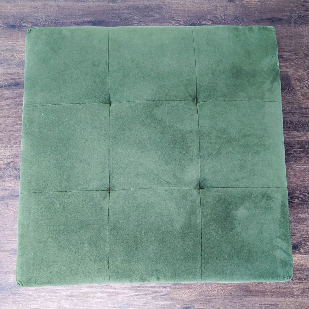 West Elm Tufted Square Ottoman