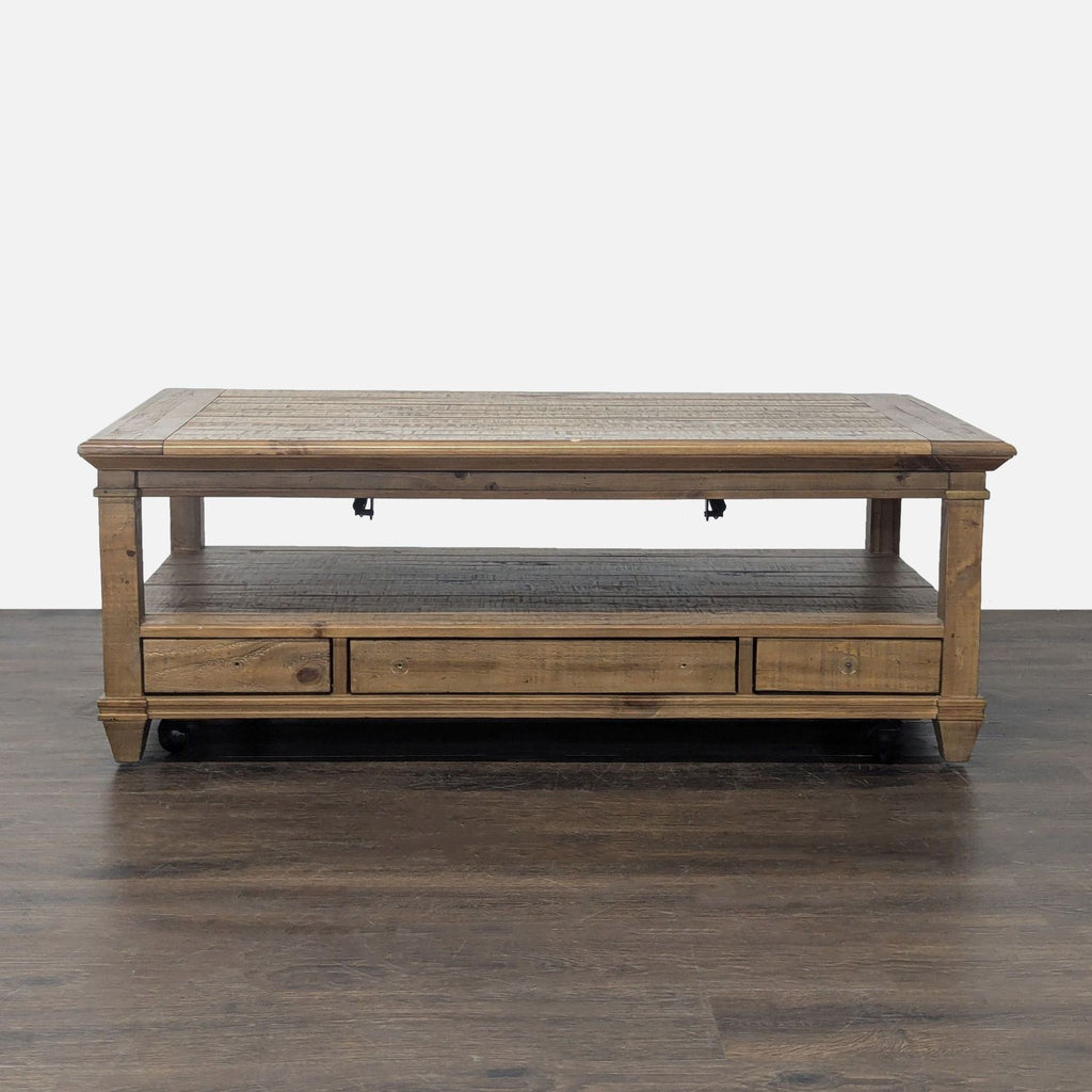 Rustic Lift-Top Coffee Table