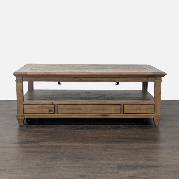 Rustic Lift-Top Coffee Table