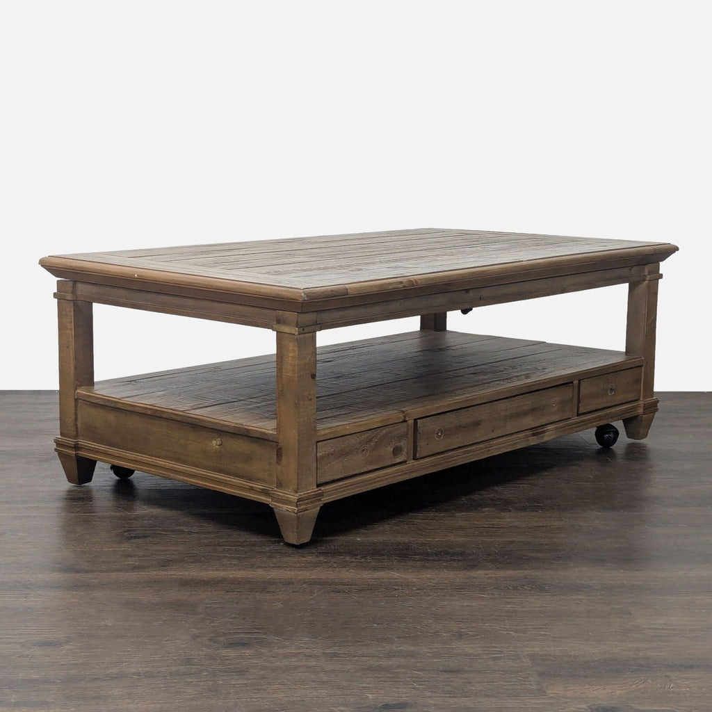 Rustic Lift-Top Coffee Table