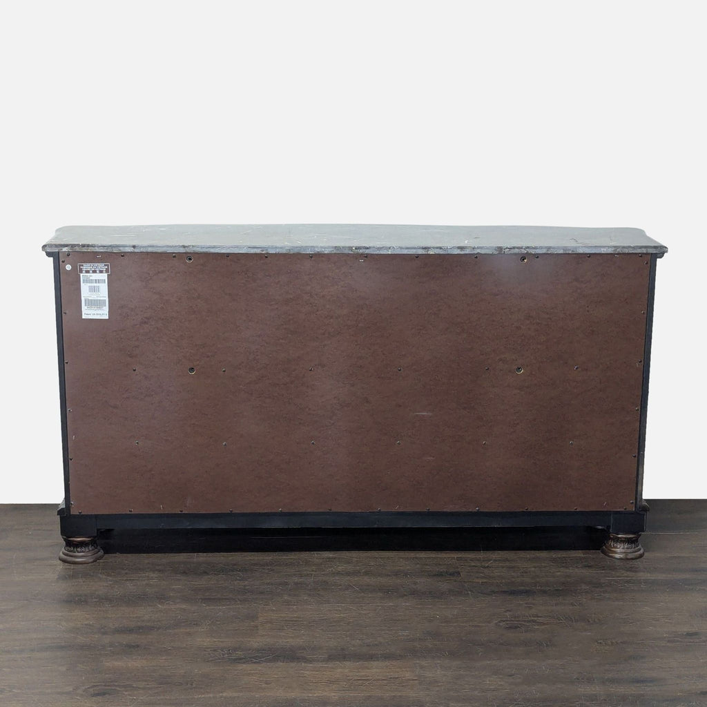 Ashley Furniture North Shore Traditional 12-Drawer Dresser with Marble Top