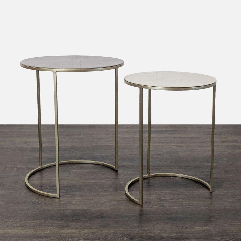 For example, if you shared an image of a modern glass console table with metal legs, the alt texts could look like this: