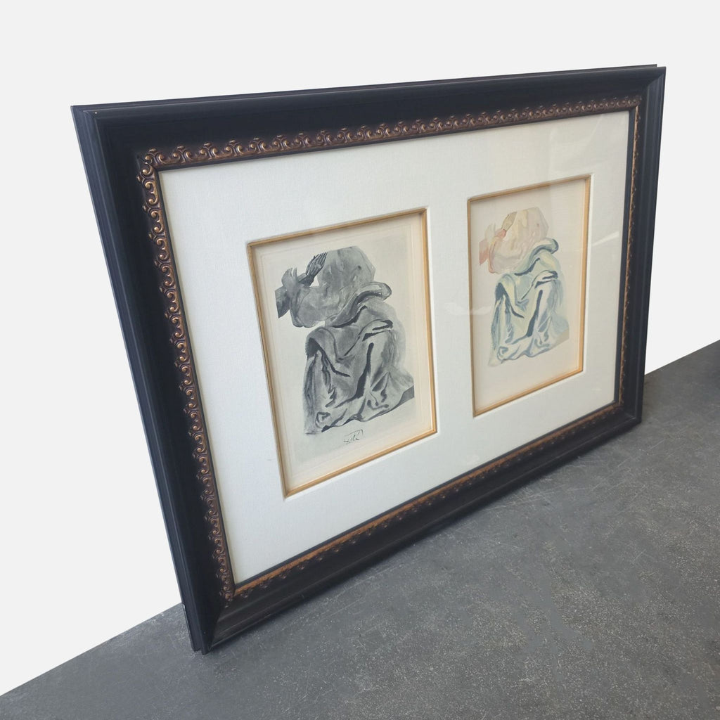 1960 Salvador Dali Divine Comedy Litograph "Empyrean Heaven" COA