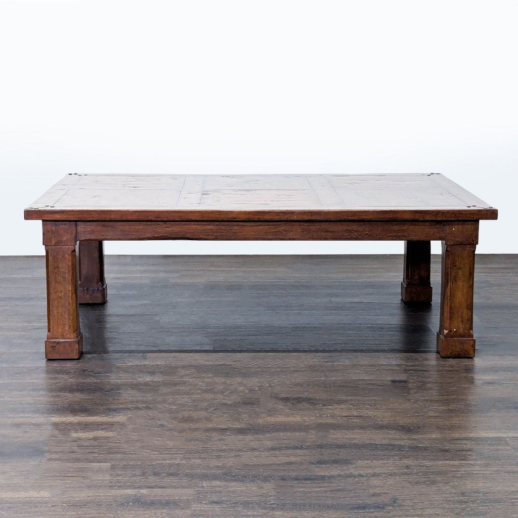 Rustic Wood Coffee Table