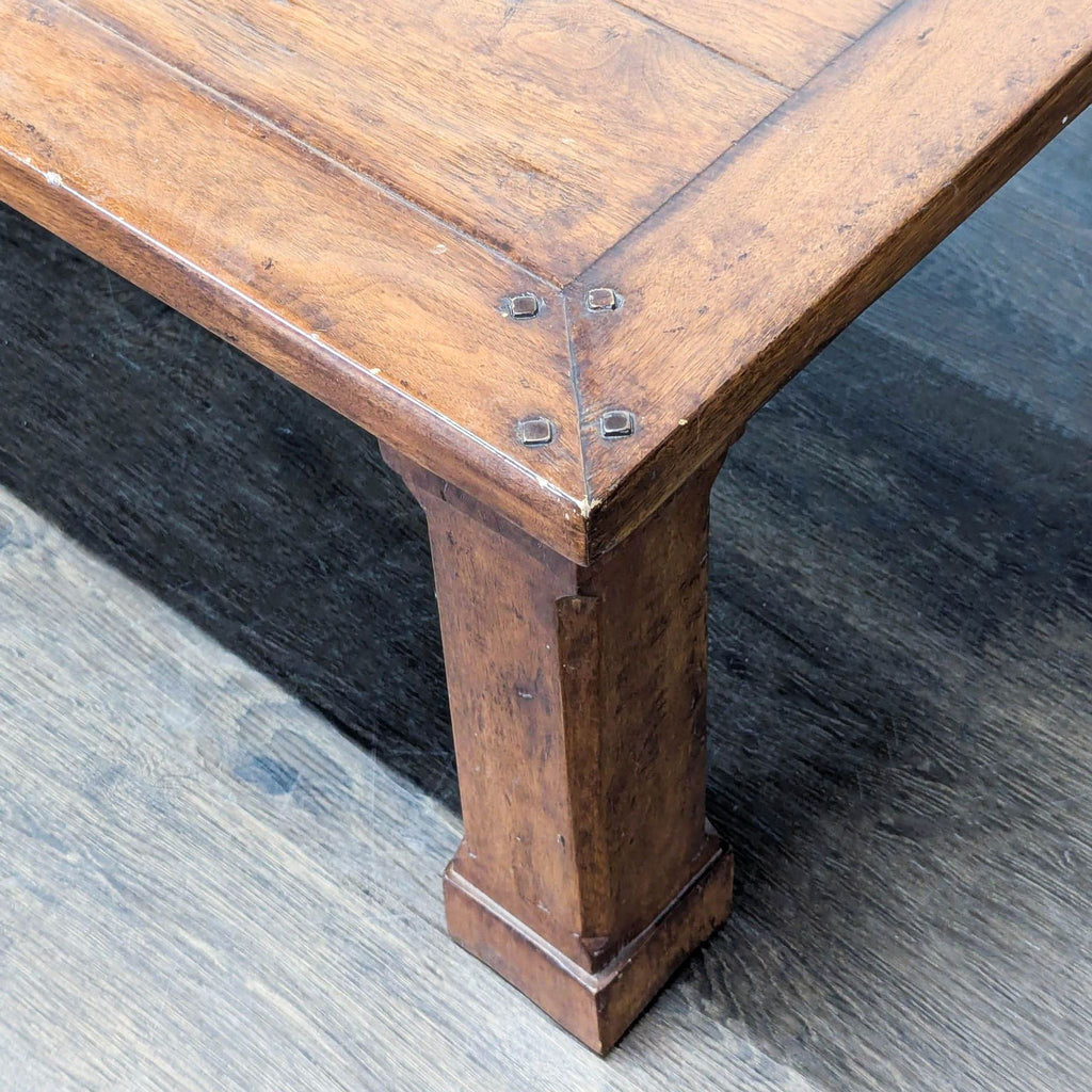 Rustic Wood Coffee Table