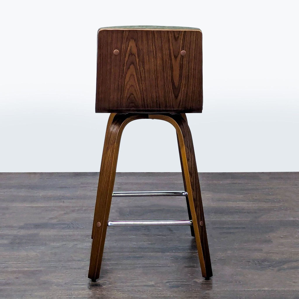 Armen Living Faux Leather Bar Stool