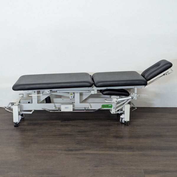 MedSurface Electric Adjustable Therapy Exam Table - Black Upholstery