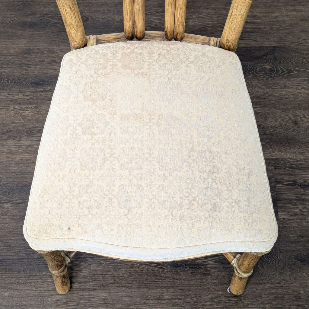Set of Ten McGuire Bamboo Dining Chairs