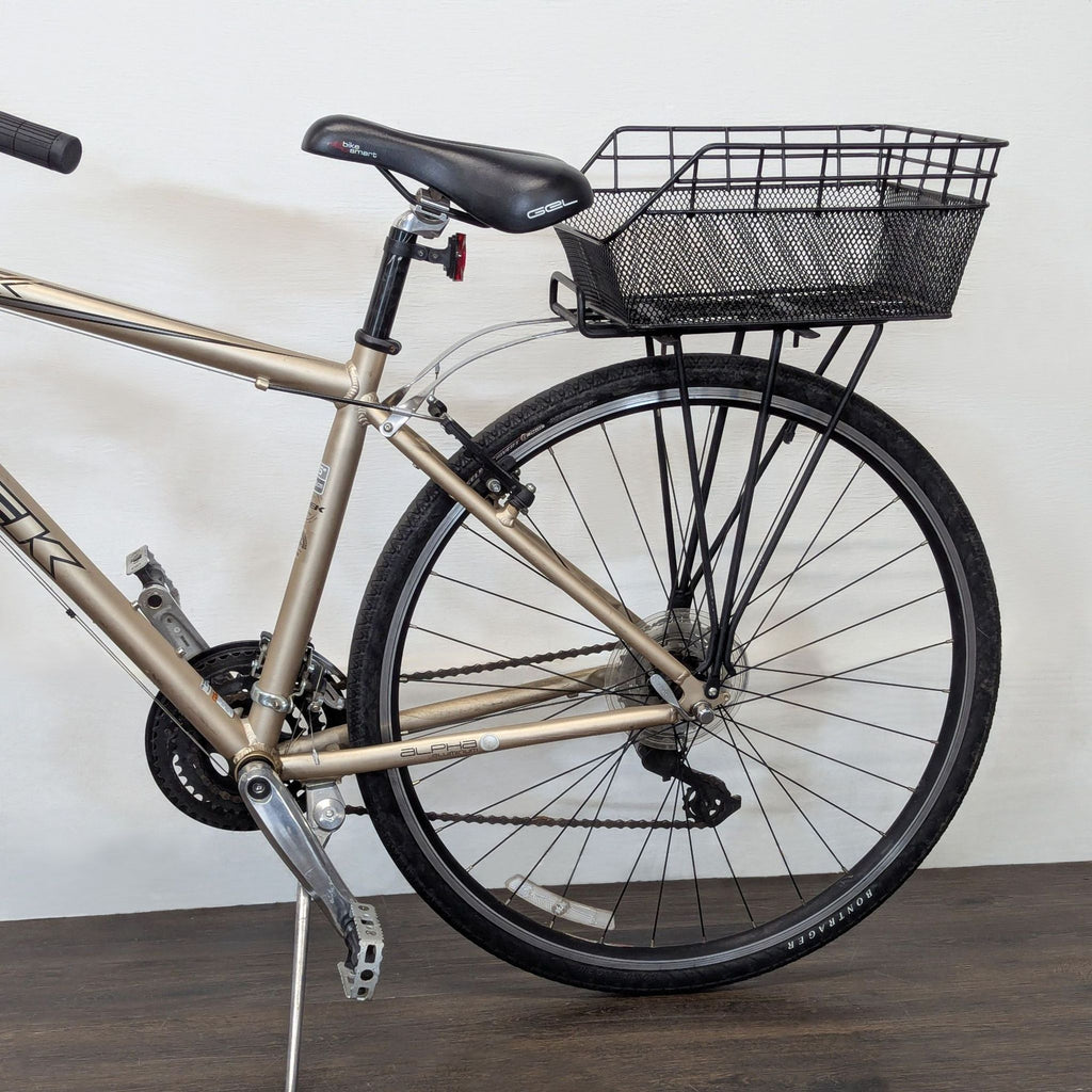 Trek Hybrid Bicycle with Rear Basket - Lightweight Aluminum Frame - Accepted Offer (11.39% discount)