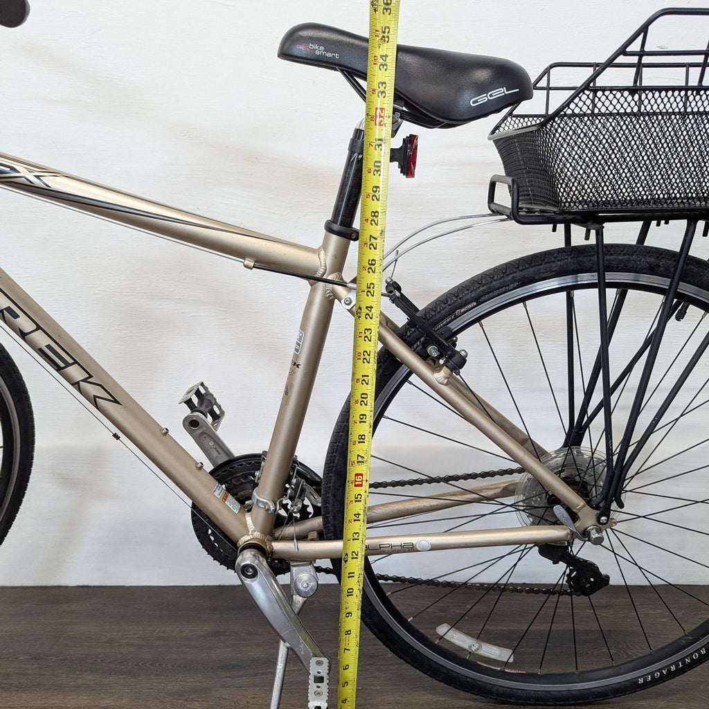 Trek Hybrid Bicycle with Rear Basket - Lightweight Aluminum Frame - Accepted Offer (11.39% discount)